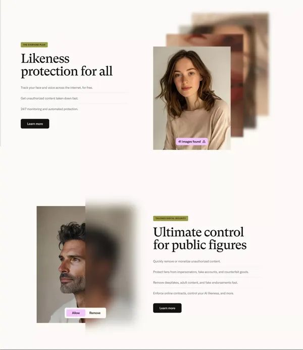 Loti - Landing design inspiration