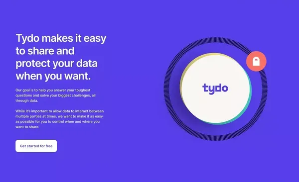 Tydo - Landing design inspiration