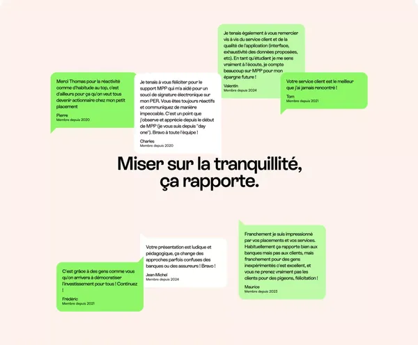 Entrez dans un nouveau monde de l’épargne ! | Mon Petit Placement - Landing design inspiration