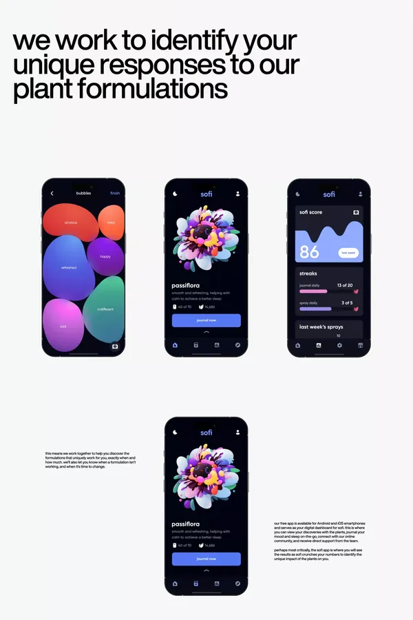 Sofi - Landing design inspiration