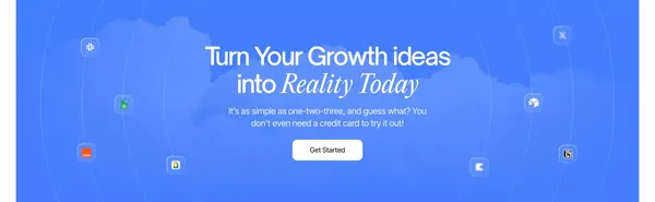 Recon Social - Landing design inspiration