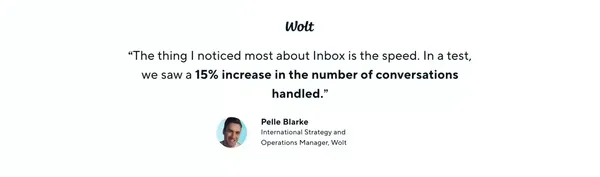 Intercom: The best of automation and human customer service - Landing design inspiration