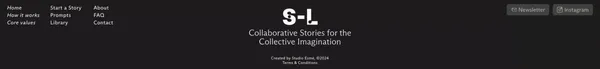 Collaborative Stories for the Collective Imagination - Switch-Lit - Landing design inspiration