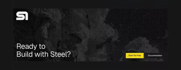 Steel | Open-source Headless Browser API - Landing design inspiration