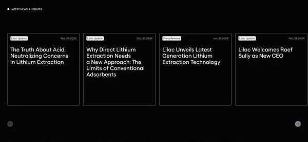 Lilac | Made for the electric now - Landing design inspiration