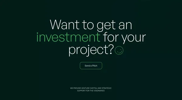 MML Ventures - Landing design inspiration