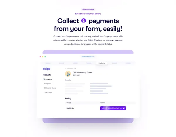 Formcarry. | Hassle-free HTML Forms - Landing design inspiration