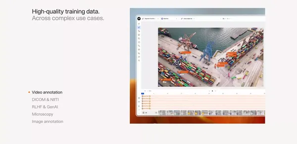 V7 | AI Document Processing & Data Labelling - Landing design inspiration