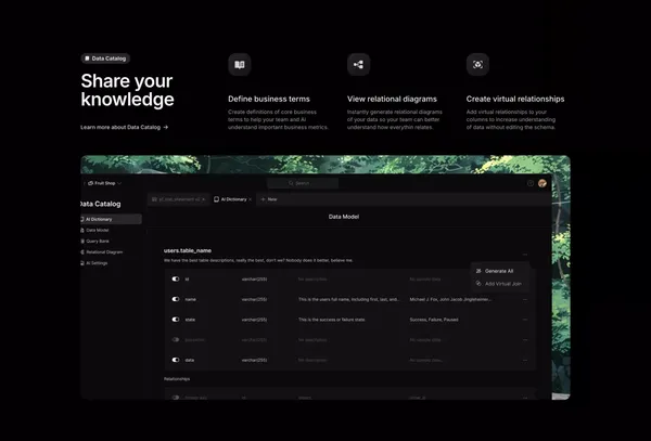 Outerbase | The interface for your database - Landing design inspiration