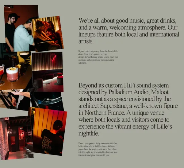 MALOOT | HiFi Bar & Cocktails in Vieux-Lille - Other design inspiration