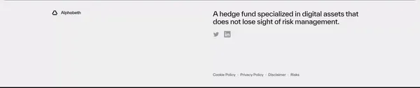Evolving digital asset investment vehicle - Landing design inspiration