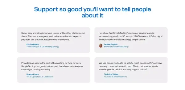 Text Message Marketing Platform & SMS Service | SimpleTexting - Landing design inspiration