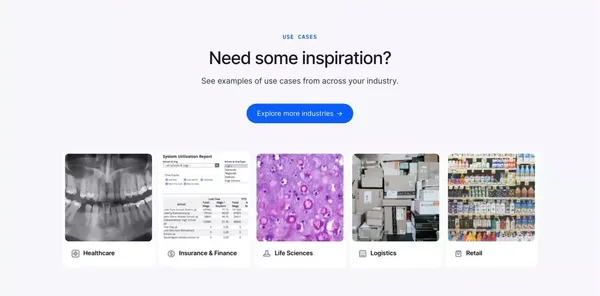 V7 Gen AI & Darwin | Accelerate AI Development & Automation - Landing design inspiration