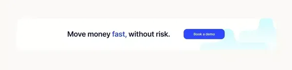 Sardine - Risk-free ACH. Instant settlement. - Landing design inspiration