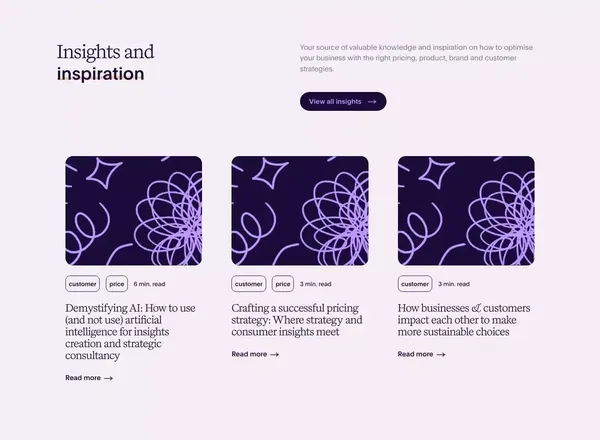 Empower Your Business | Boobook Data-Driven Insights - Landing design inspiration
