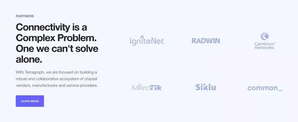 Terragraph: Solving the Urban Bandwidth Challenge - Landing design inspiration