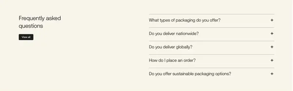 Yucca Packaging: Innovative Packaging Solutions - Landing design inspiration