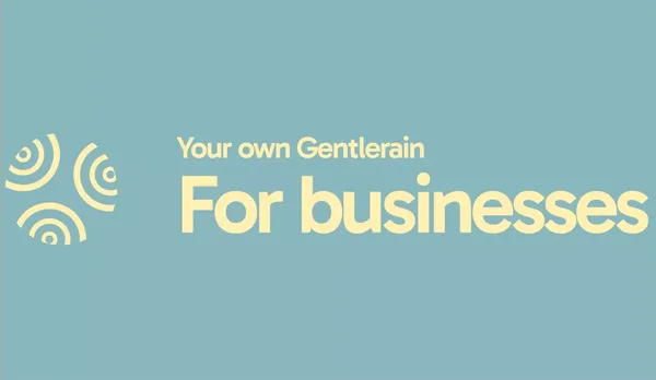 Gentlerain - Landing design inspiration