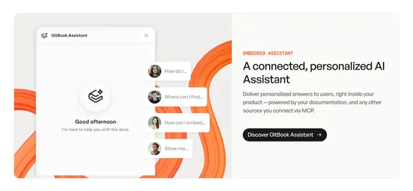 GitBook - The AI-native documentation platform - Landing design inspiration