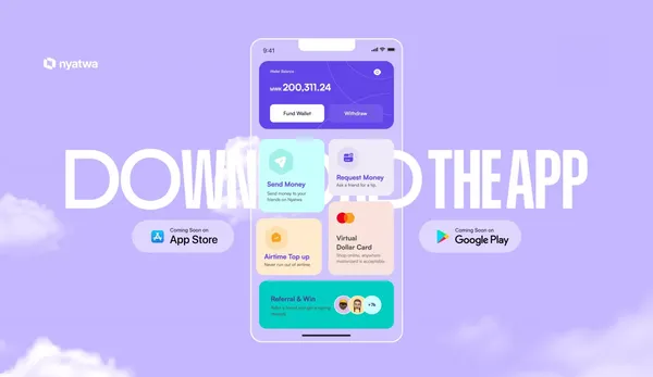 Nyatwa — Move Money Like Never Before - Landing design inspiration