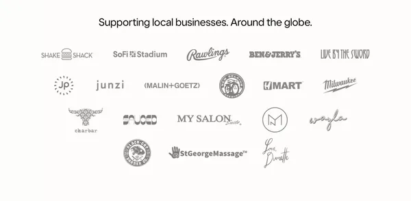 Power your entire business | Square - Landing design inspiration
