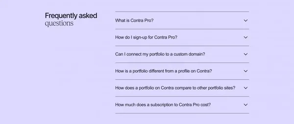 Independence starts here | Contra - Landing design inspiration