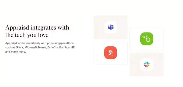Appraisd | The dedicated performance management platform - Landing design inspiration