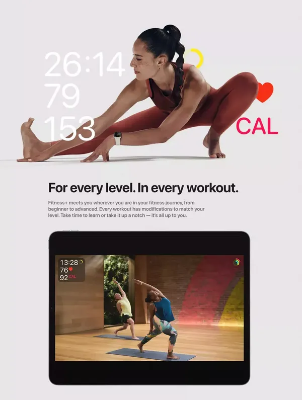 Apple Fitness+ - Apple - Landing design inspiration