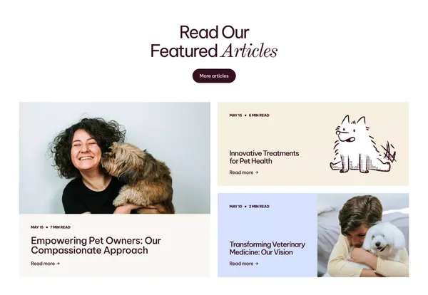 Rapamycin for Cats and Dogs: Prescription Pet Longevity Solutions for a Healthier, Longer Life - Landing design inspiration