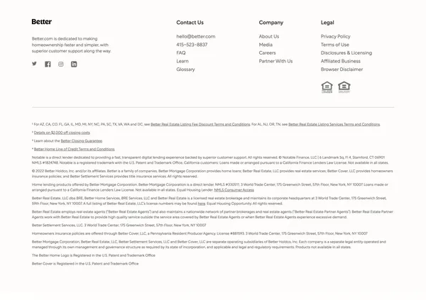 Better Mortgage | Simple, Online Mortgage - Landing design inspiration