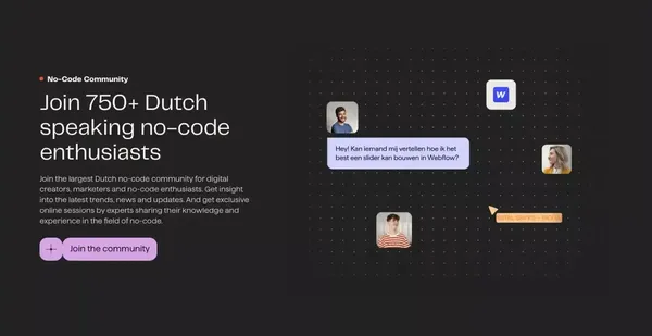 No-Code Agency & Webflow Partner for Ambitious Brands | Cut the Code - Landing design inspiration