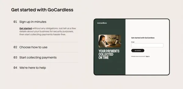 Online Payment Processing Solution | GoCardless - Landing design inspiration