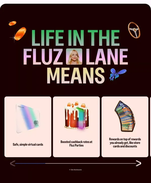 Fluz – Maximize Your Money - Landing design inspiration