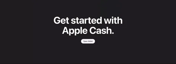 Apple Cash - Apple - Landing design inspiration