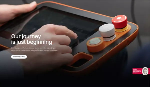 Collaborative Robot Manufacturer Company | Kassow Robots - Landing design inspiration
