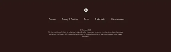 Microsoft AI - Landing design inspiration