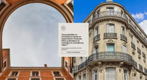 Caso Patrimoine - Foncière familiale & engagée à Toulouse, Paris, et Bordeaux - Landing design inspiration