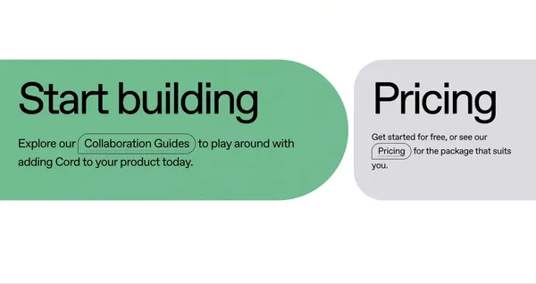 Cord | Make the internet multiplayer | Home - Landing design inspiration