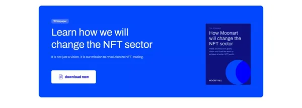 Moon.Art - World’s first regulated, eco-friendly NFT-Marketplace - Landing design inspiration