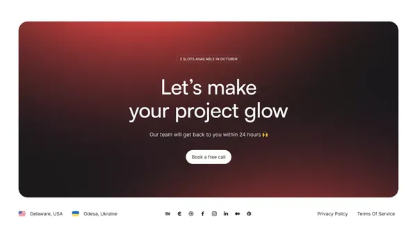 UX/UI & Branding Product Design Agency - Glow Team - Portfolio design inspiration
