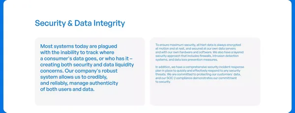 Hart | Better Healthcare Data for Better Healthcare Outcomes - Landing design inspiration