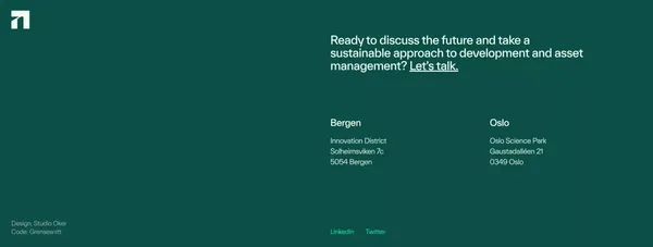 7Analytics - Landing design inspiration