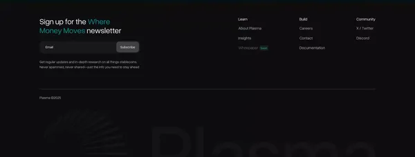 Plasma - Landing design inspiration