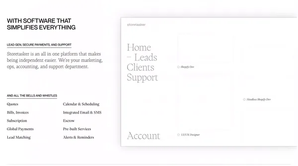 Become an Expert - Landing design inspiration