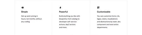 Internal Developer Portal & Platform | Port - Landing design inspiration