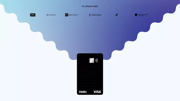 Carte Prépayée Visa | Montréal - Hello Network - Landing design inspiration