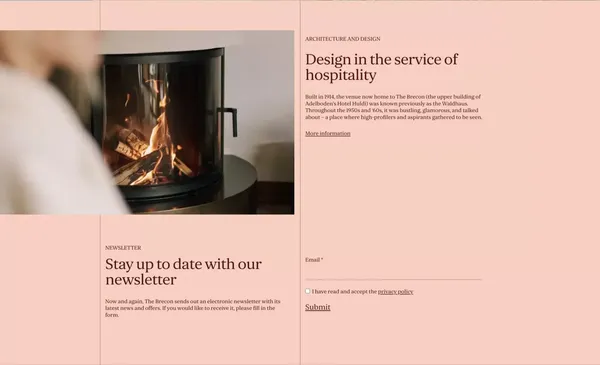 The Brecon – Luxury Hotel in the Swiss Alps - Other design inspiration