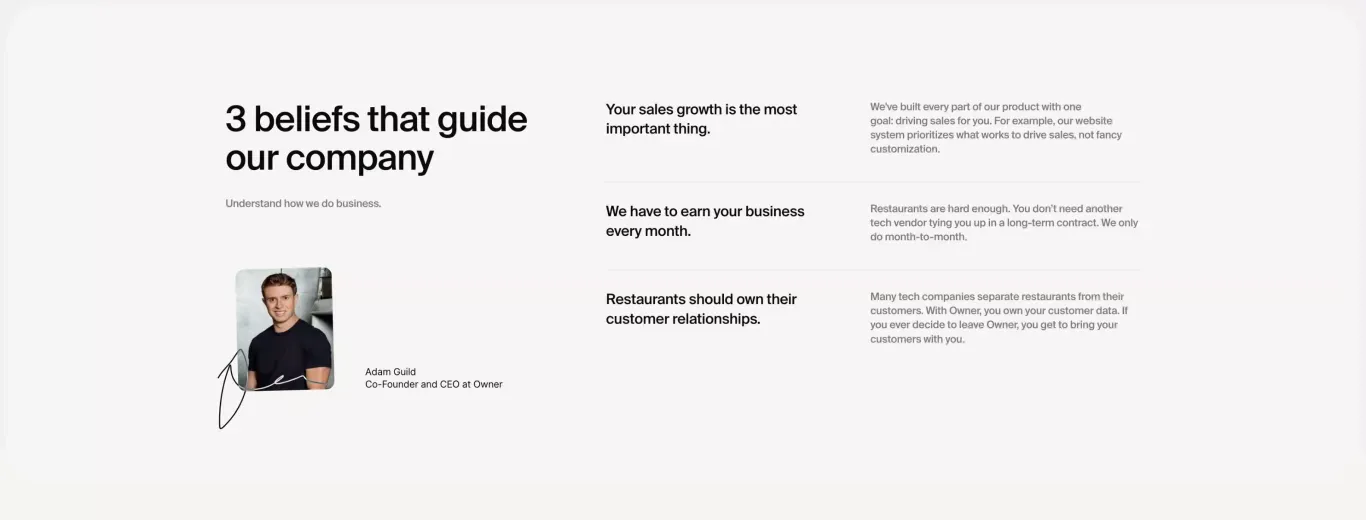 Value proposition