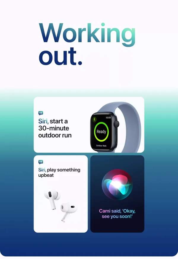 Siri - Apple - Landing design inspiration