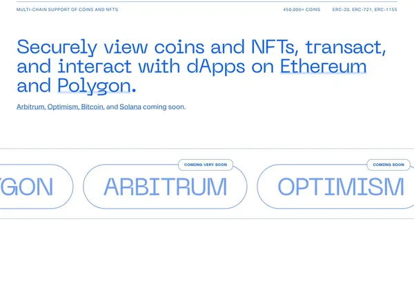 Tholos MPC Crypto Wallet: Friendly & Secure for Funds, DAOs, Companies - Landing design inspiration